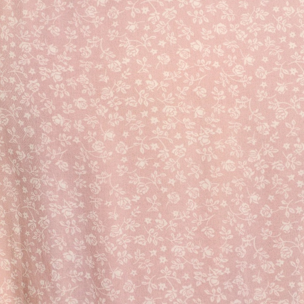 Lulu’s Blush Pink Floral Print Lace-Up Dress - Picture 5 of 10
